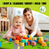 Xuzrdaa Kids Play Rug, Car Rug Play Mat, Road Rug - Play Learn and Have Fun  Image 5