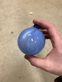 Image of Blue marble ornament 1