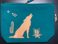 Image 1 of Canvas Cosmetic Bag
