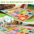 Xuzrdaa ABC Kids Play Rug, Car Rug Play Mat, Road Rug - Play Learn and Have Fun Safely  Image 4