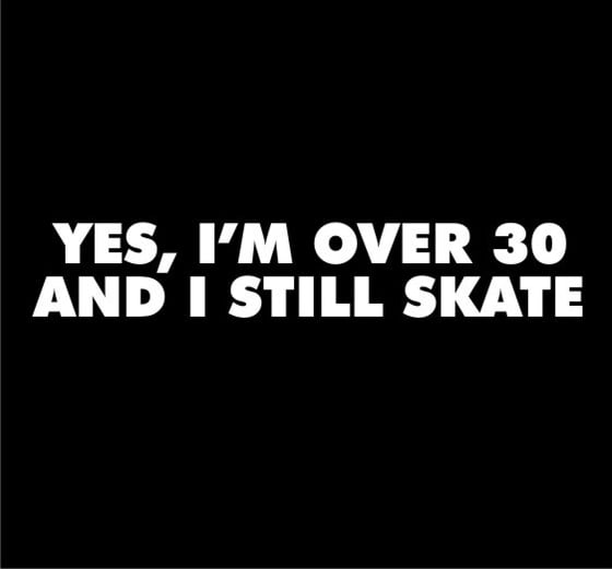 Image of Over 30 Skate Guys & Ladies T-Shirt