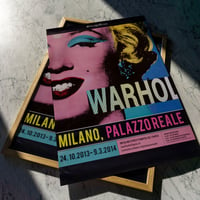 Image 1 of Milano, Palazzo Reale | Andy Warhol - 2014 | Event Poster | Vintage Poster