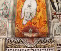 Image 4 of Temple of Eternally Dancing Fires ART PRINT