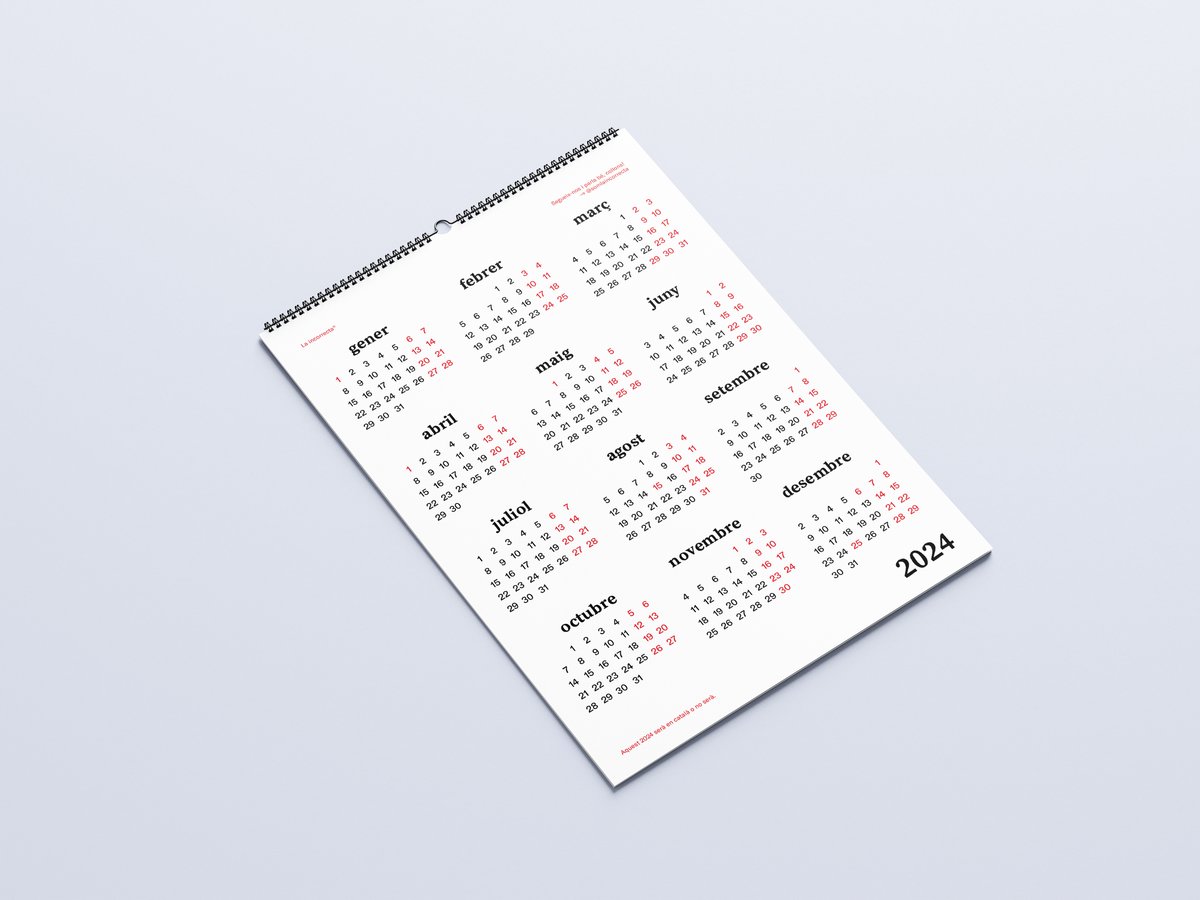 Image of Calendari - CALENDARI 2024