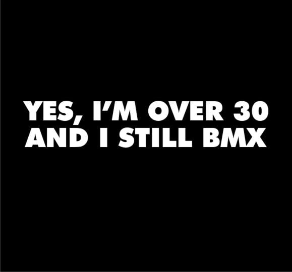 Image of Over 30 BMX Guys & Ladies T-Shirt