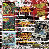 Image 2 of FULL MOON FREAKS - B MOVIES FOR THE BLIND (LP)