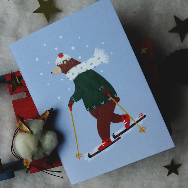 Collection "Barnabé l'ours de Noël": carnet 