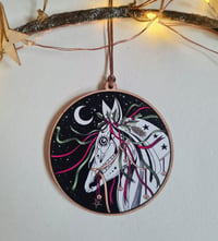 Image 3 of Mari Lwyd - hanging decoration 