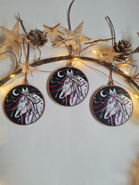 Image 2 of Mari Lwyd - hanging decoration 