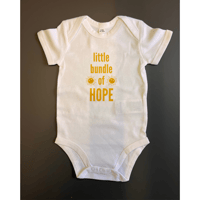 Little Bundle of Hope baby onesie