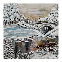 Image 1 of Winter Morning Christmas Greeting Card