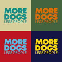 Image 3 of More Dogs / Cats, Less People Unisex Crewneck Sweatshirt 