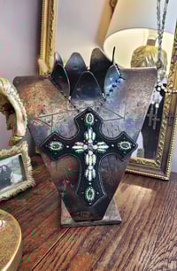 Image 3 of Collier broche CROIX RENAISSANCE