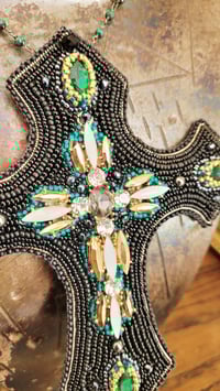 Image 4 of Collier broche CROIX RENAISSANCE