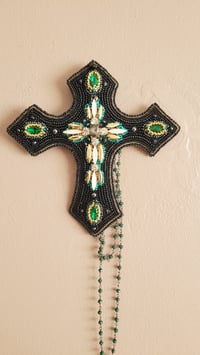 Image 2 of Collier broche CROIX RENAISSANCE