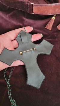 Image 5 of Collier broche CROIX RENAISSANCE