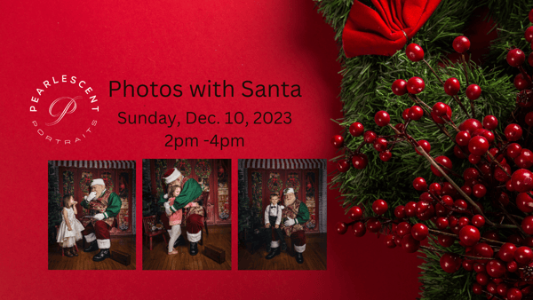 Image of Photos with SANTA Sunday. Dec 10 from 2 pm to 4 pm