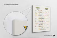 Image 4 of Pokemon Fire Red / Leaf Green Sprite Game Poster Print