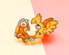 Flambé Phoenix Enamel Pin