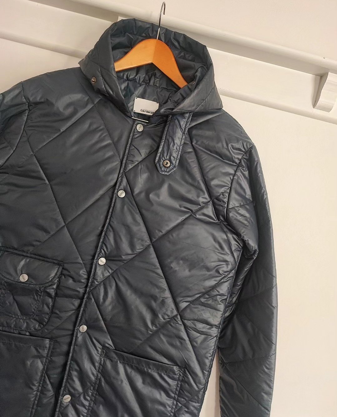 Image of  "Connaught" Hooded Quilted jkt