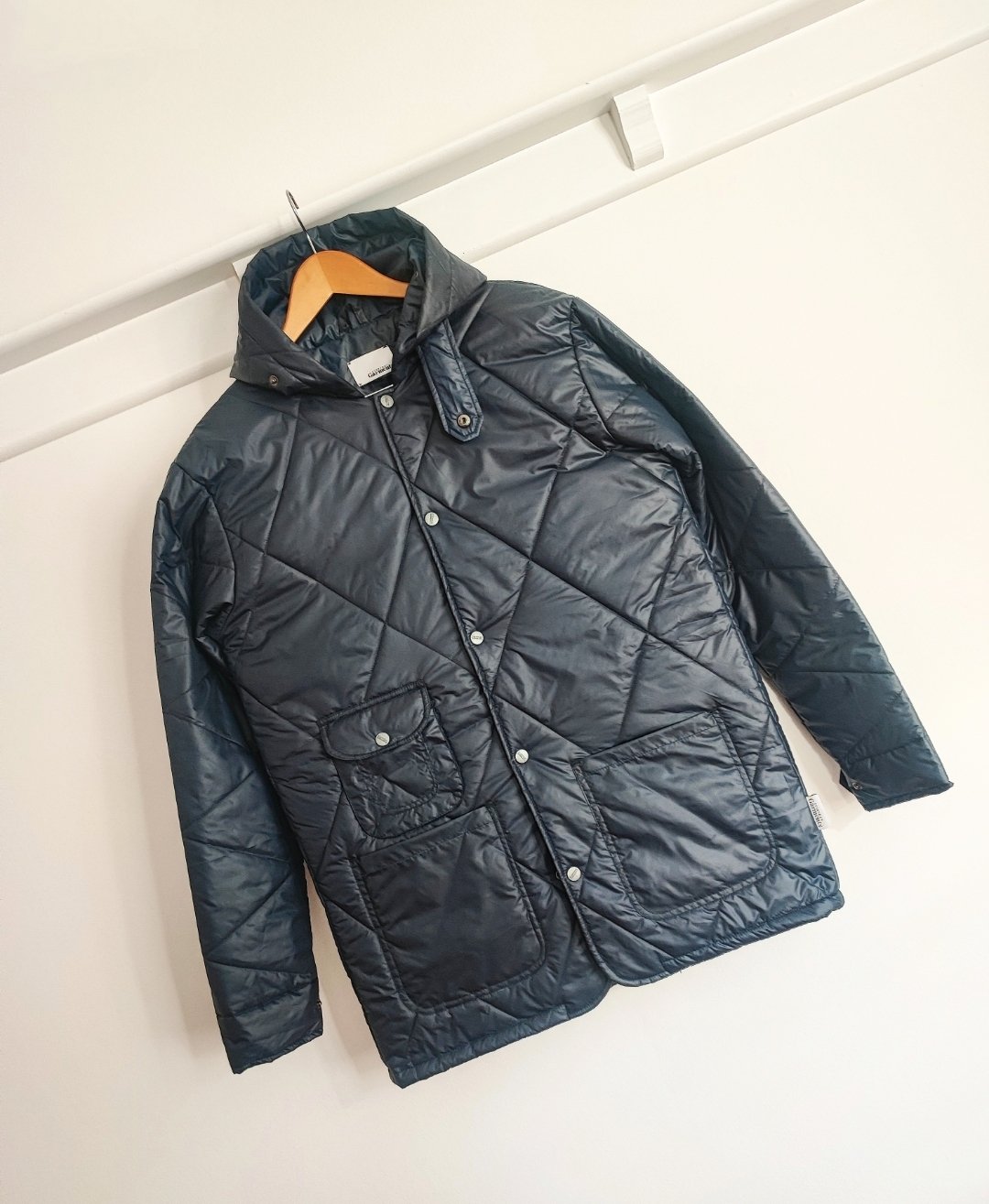 Image of  "Connaught" Hooded Quilted jkt