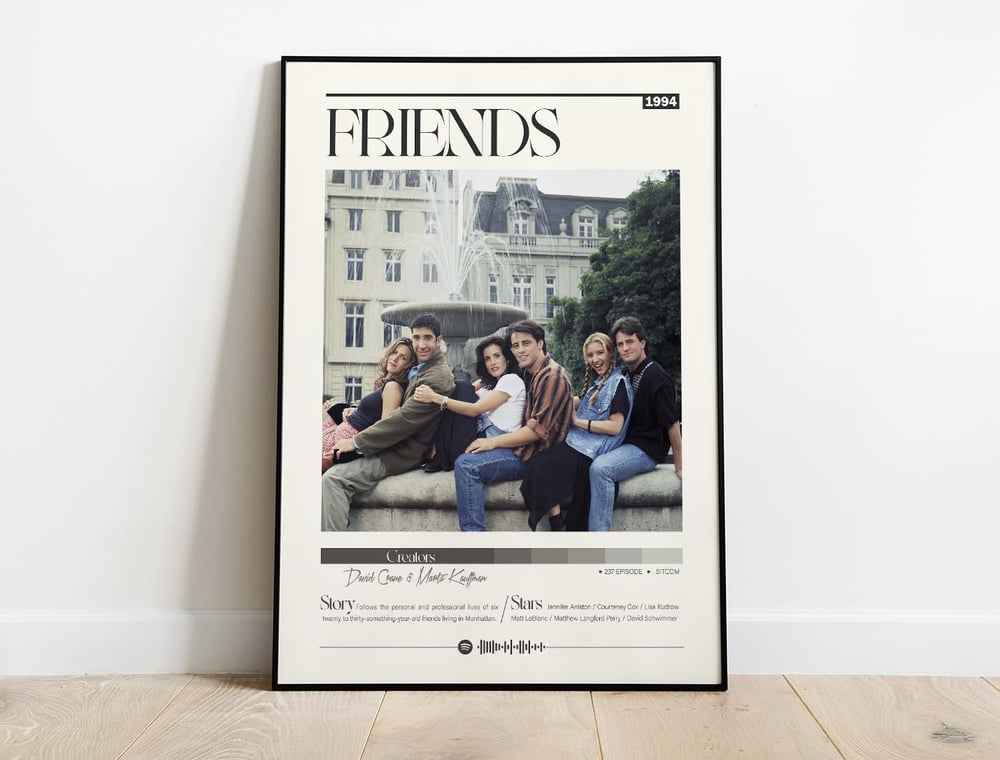 Friends - Television Sitcom Poster Print 