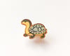 Eastern Snake-Necked Turtle - Tiny Reptile Enamel Pins