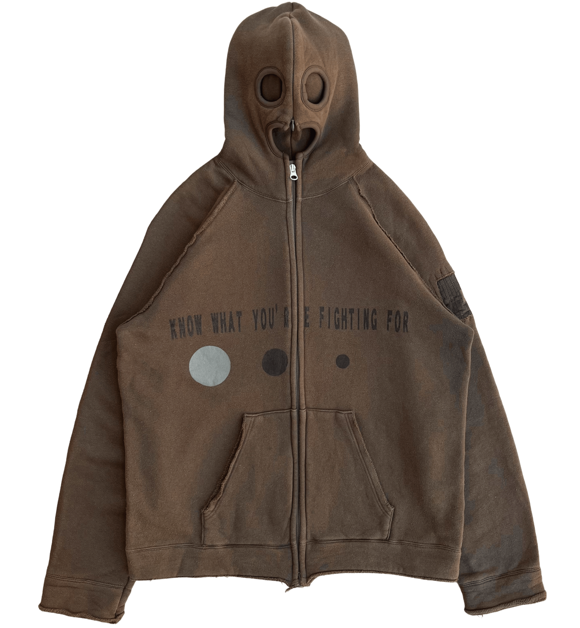 01 PPFM Gimp Mask Zip-up Hoodie - F | neverlandsupply 01 PPFM Gimp Mask Zip-up Hoodie - F | neverlandsupply