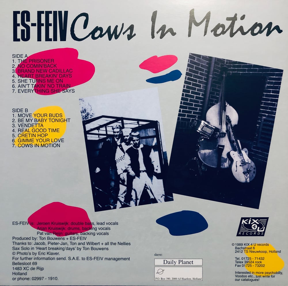 ES-FEIV - COWS IN MOTION (LP)