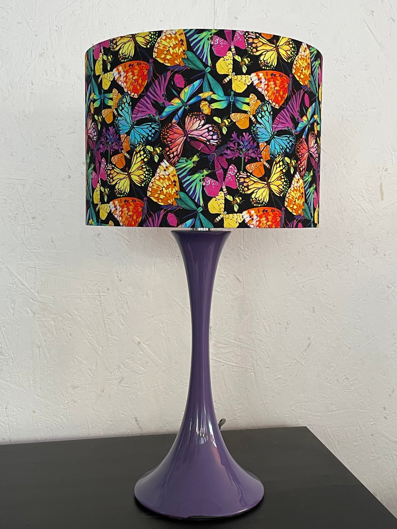 Image of Gardenia Black Flutter Shade 30cm