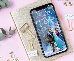 Image of Customizable Video Freeze1 E-Invitation Party & Birthday 