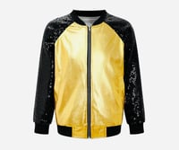 Black And Gold Sequin Jacket (KIDS)