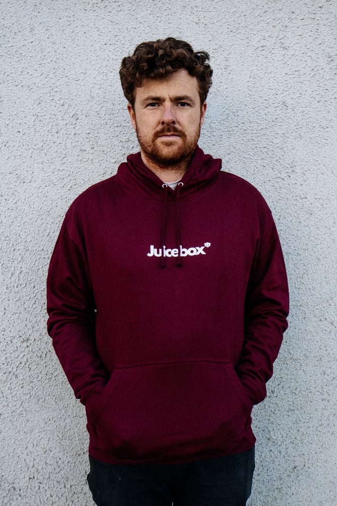 Image of Juicebox OG Logo Hoodie Burgundy