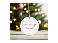 CUSTOM Round Ornament