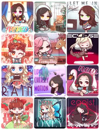 Image 2 of LOONA Predebut MV Stickers