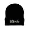 DROP 000 / Embroider "SIGNATURE" Beanie - Black
