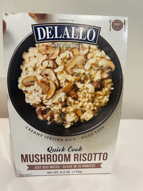 Risotto by Delallo, a product of Italy