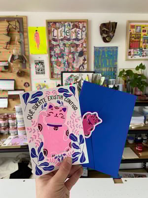Tarjetas x Caos Ilustrado, Paola Carola y SARA 