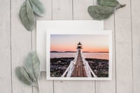 Image 1 of Notecards: Leading Light | Marshall Point Lighthouse, Port Clyde Maine