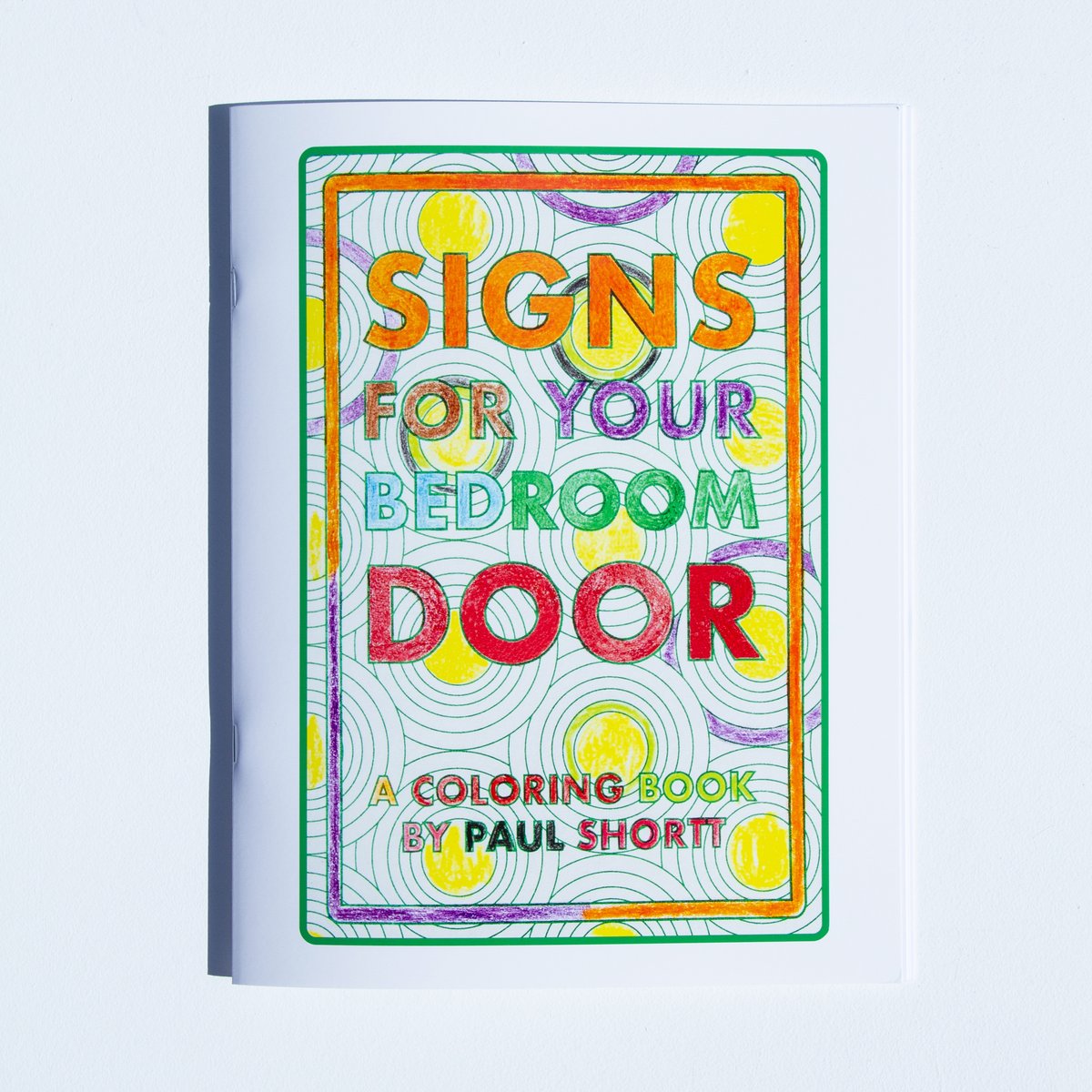 Image of Signs For Your Bedroom Door Coloring Book