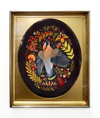 Image 1 of The Wreath in Shadowbox frame