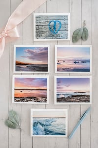 Image 1 of Blues and then Purple Pink Skies - Notecard Gift Pack {Set of 6}