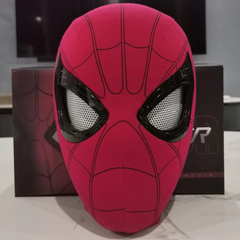Disney New Spider Man Moving Eye Mask Gwen Eye Touch Glowing Mask