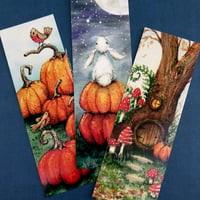 Image 1 of Autumn Bookmarks - set 1 
