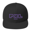 MARVEX-VIOLET PXL LOGO Snapback Hat