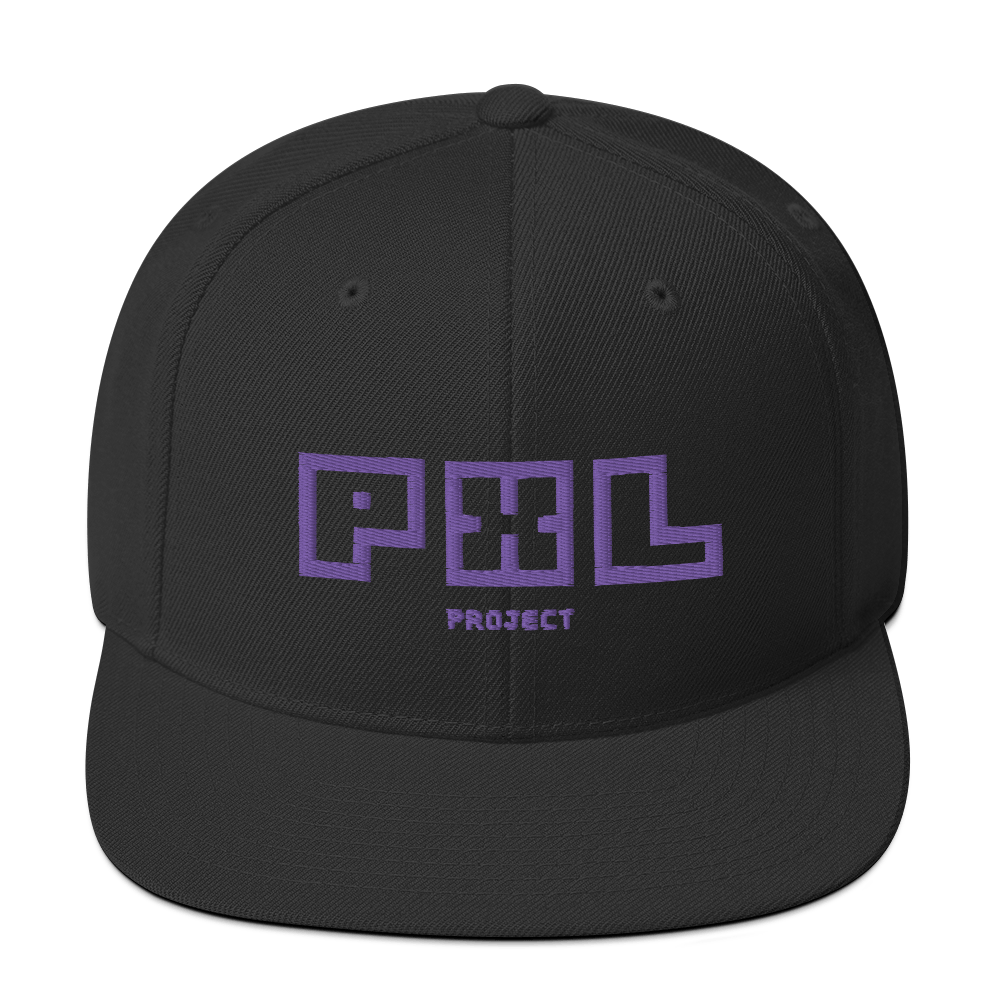 MARVEX-VIOLET PXL LOGO Snapback Hat