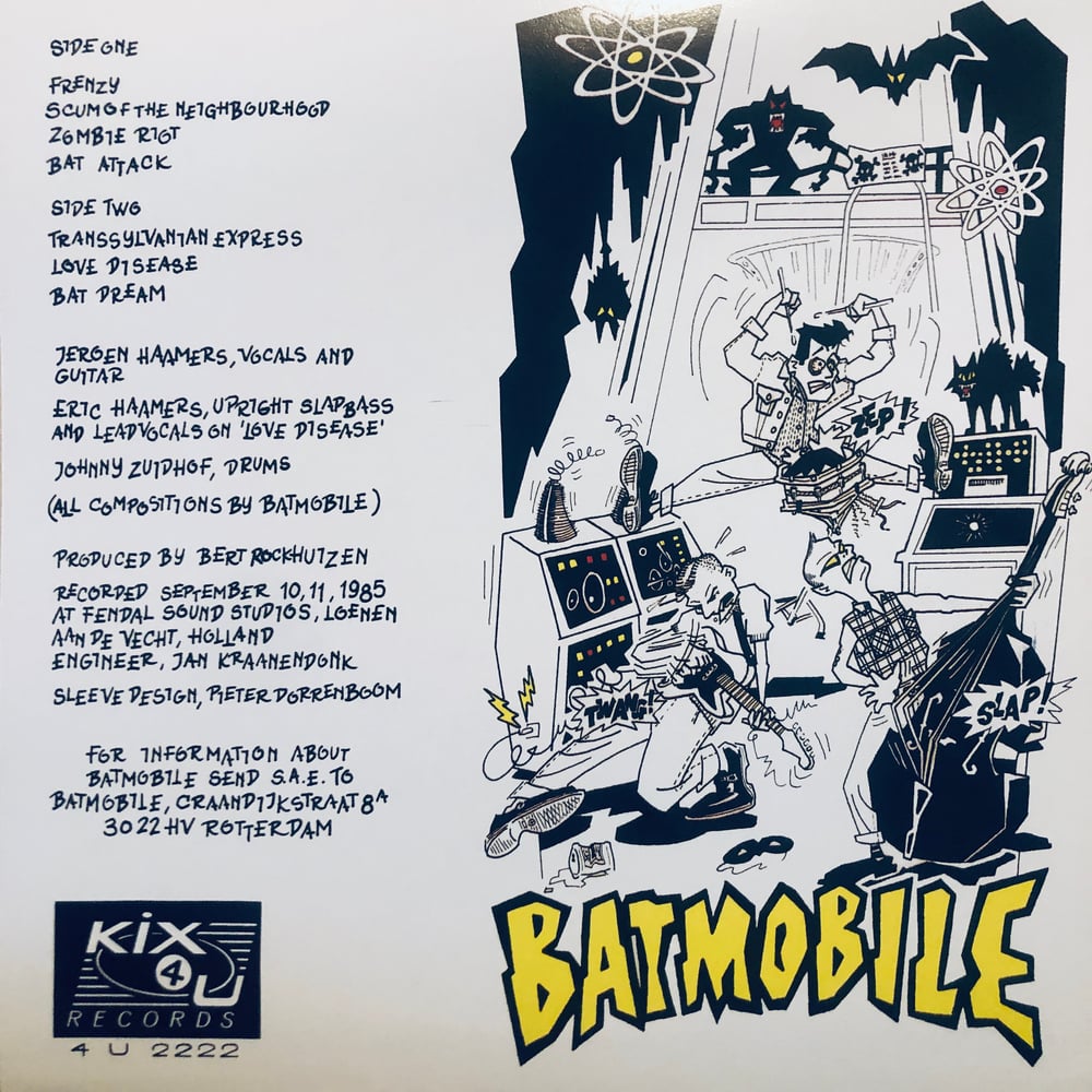 BATMOBILE - S/T (40 YEARS IN A FRENZY) LP