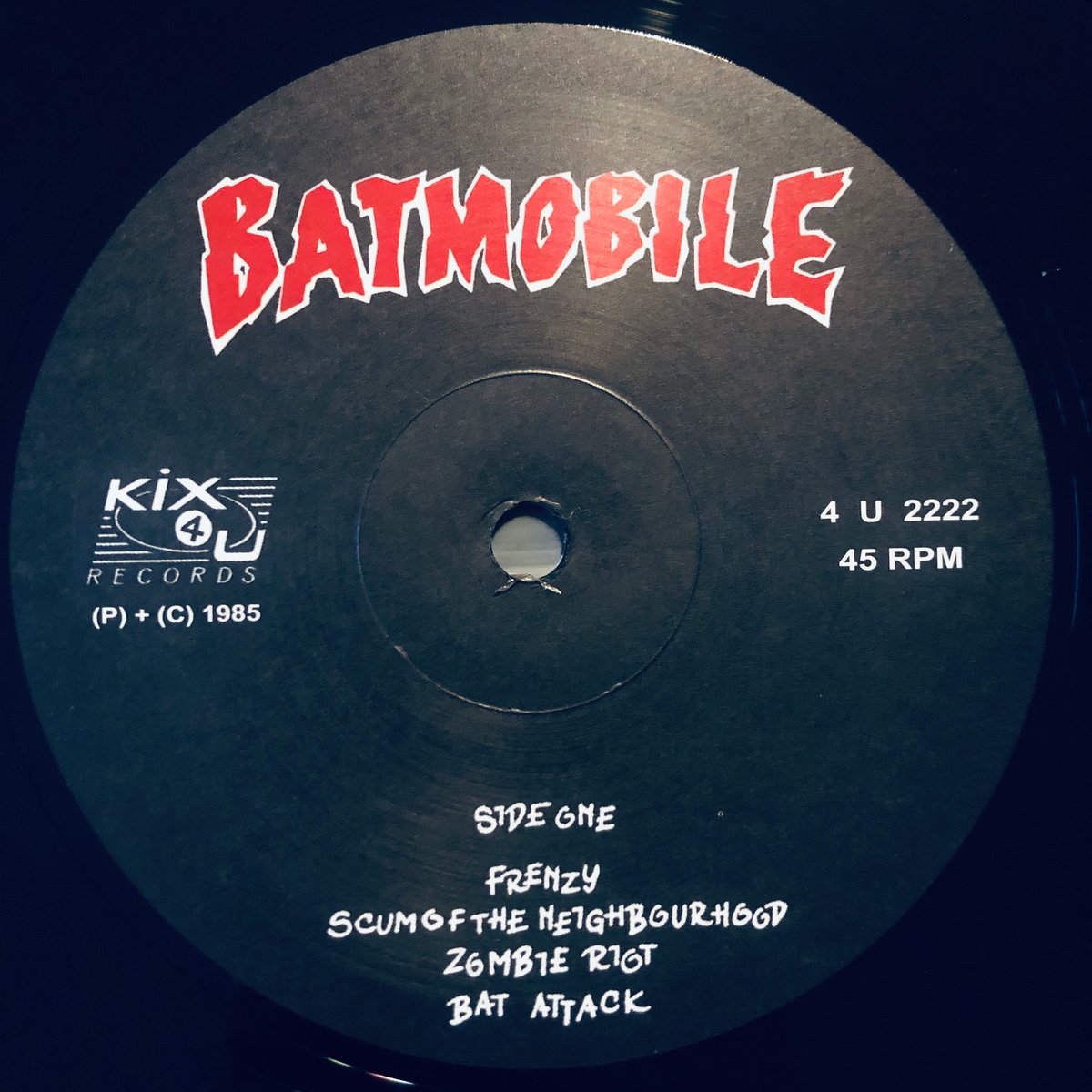 BATMOBILE - S/T (40 YEARS IN A FRENZY) LP | Bad Billy Records