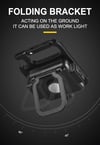 Mini COB Flashlight Keychain Lamp 4 Lighting EDC