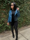 Felling the Blues Leather Jacket